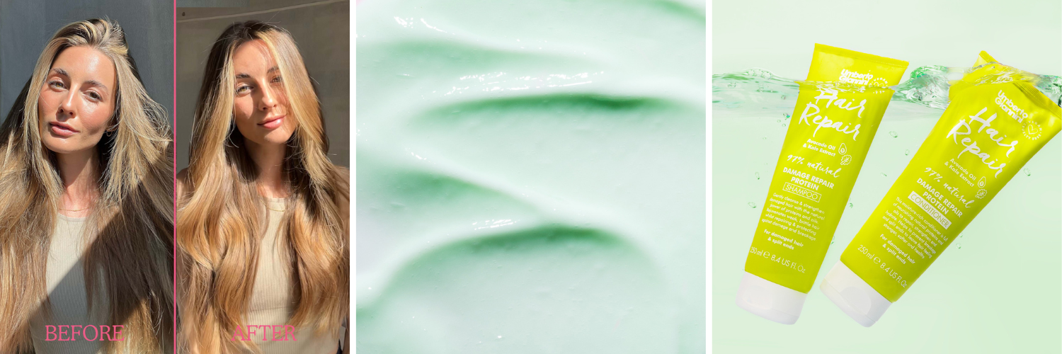 Balsam reparator cu ulei de avocado si extract de kale Hair Repair, 250 ml, Umberto Giannini